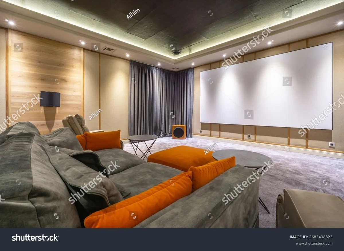 Cinema-grade audio-visual entertainment venue